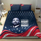 Honor MLK African-American Civil Rights Leaders Bedding Set The Time Is Always Right To Do What Is Right