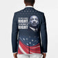 Honor MLK African-American Civil Rights Leaders Blazer The Time Is Always Right To Do What Is Right