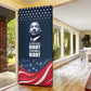 Honor MLK African-American Civil Rights Leaders Door Cover The Time Is Always Right To Do What Is Right