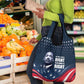 Honor MLK African-American Civil Rights Leaders Grocery Bag The Time Is Always Right To Do What Is Right