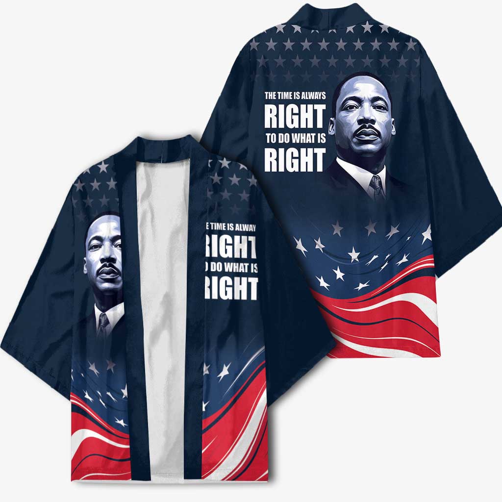 Honor MLK African-American Civil Rights Leaders Kimono The Time Is Always Right To Do What Is Right