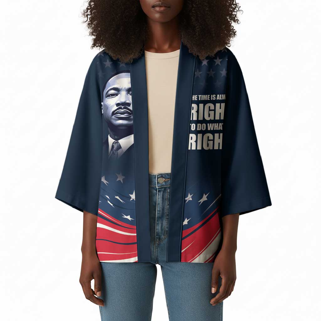 Honor MLK African-American Civil Rights Leaders Kimono The Time Is Always Right To Do What Is Right