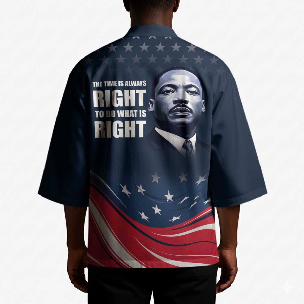 Honor MLK African-American Civil Rights Leaders Kimono The Time Is Always Right To Do What Is Right