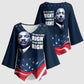 Honor MLK African-American Civil Rights Leaders Kimono Sleeve Blouse The Time Is Always Right To Do What Is Right