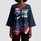 Honor MLK African-American Civil Rights Leaders Kimono Sleeve Blouse The Time Is Always Right To Do What Is Right