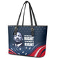 Honor MLK African-American Civil Rights Leaders Leather Tote Bag The Time Is Always Right To Do What Is Right