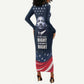 Honor MLK African-American Civil Rights Leaders Long Sleeve Bodycon Dress The Time Is Always Right To Do What Is Right LT9