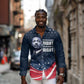 Honor MLK African-American Civil Rights Leaders Long Sleeve Button Shirt The Time Is Always Right To Do What Is Right