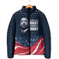 Honor MLK African-American Civil Rights Leaders Padded Jacket The Time Is Always Right To Do What Is Right