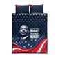Honor MLK African-American Civil Rights Leaders Quilt Bed Set The Time Is Always Right To Do What Is Right