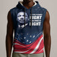 Honor MLK African-American Civil Rights Leaders Sleeveless Hoodie The Time Is Always Right To Do What Is Right - African Pride