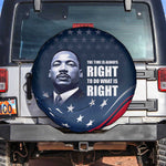 Honor MLK African-American Civil Rights Leaders Spare Tire Cover The Time Is Always Right To Do What Is Right