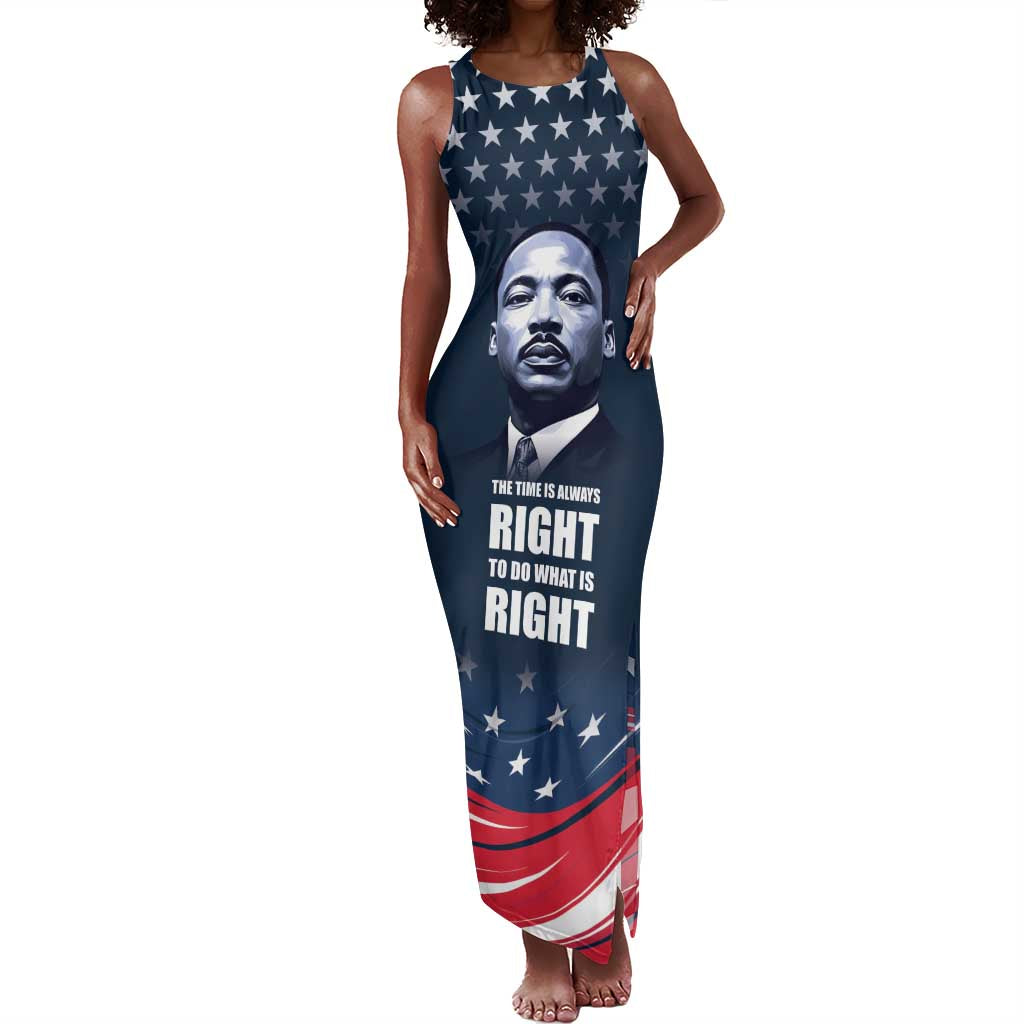 Honor MLK African-American Civil Rights Leaders Tank Maxi Dress The Time Is Always Right To Do What Is Right