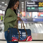 Honor MLK African-American Civil Rights Leaders Travel Bag The Time Is Always Right To Do What Is Right