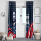 Honor MLK African-American Civil Rights Leaders Window Curtain The Time Is Always Right To Do What Is Right