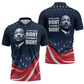 Honor MLK African-American Civil Rights Leaders Zipper Polo Shirt The Time Is Always Right To Do What Is Right