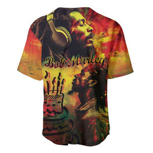 Happy Birthday King of Reggae Baseball Jersey
