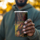 Happy Birthday King of Reggae 4 in 1 Can Cooler Tumbler