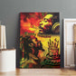 Happy Birthday King of Reggae Canvas Wall Art