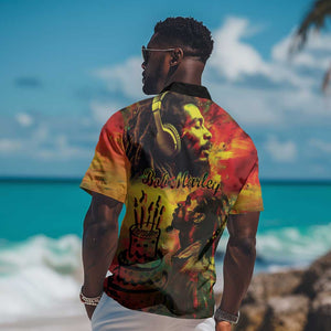 Happy Birthday King of Reggae Hawaiian Shirt