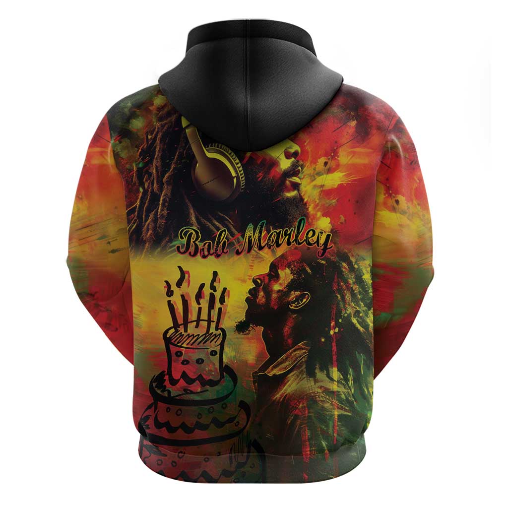 Happy Birthday King of Reggae Hoodie