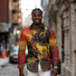 Happy Birthday King of Reggae Long Sleeve Button Shirt