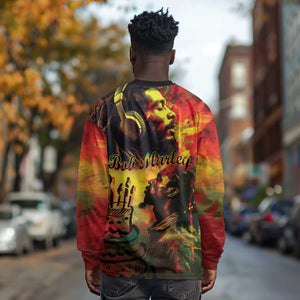 Happy Birthday King of Reggae Long Sleeve Shirt