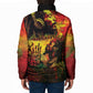 Happy Birthday King of Reggae Padded Jacket