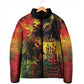 Happy Birthday King of Reggae Padded Jacket