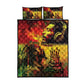 Happy Birthday King of Reggae Quilt Bed Set