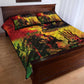 Happy Birthday King of Reggae Quilt Bed Set