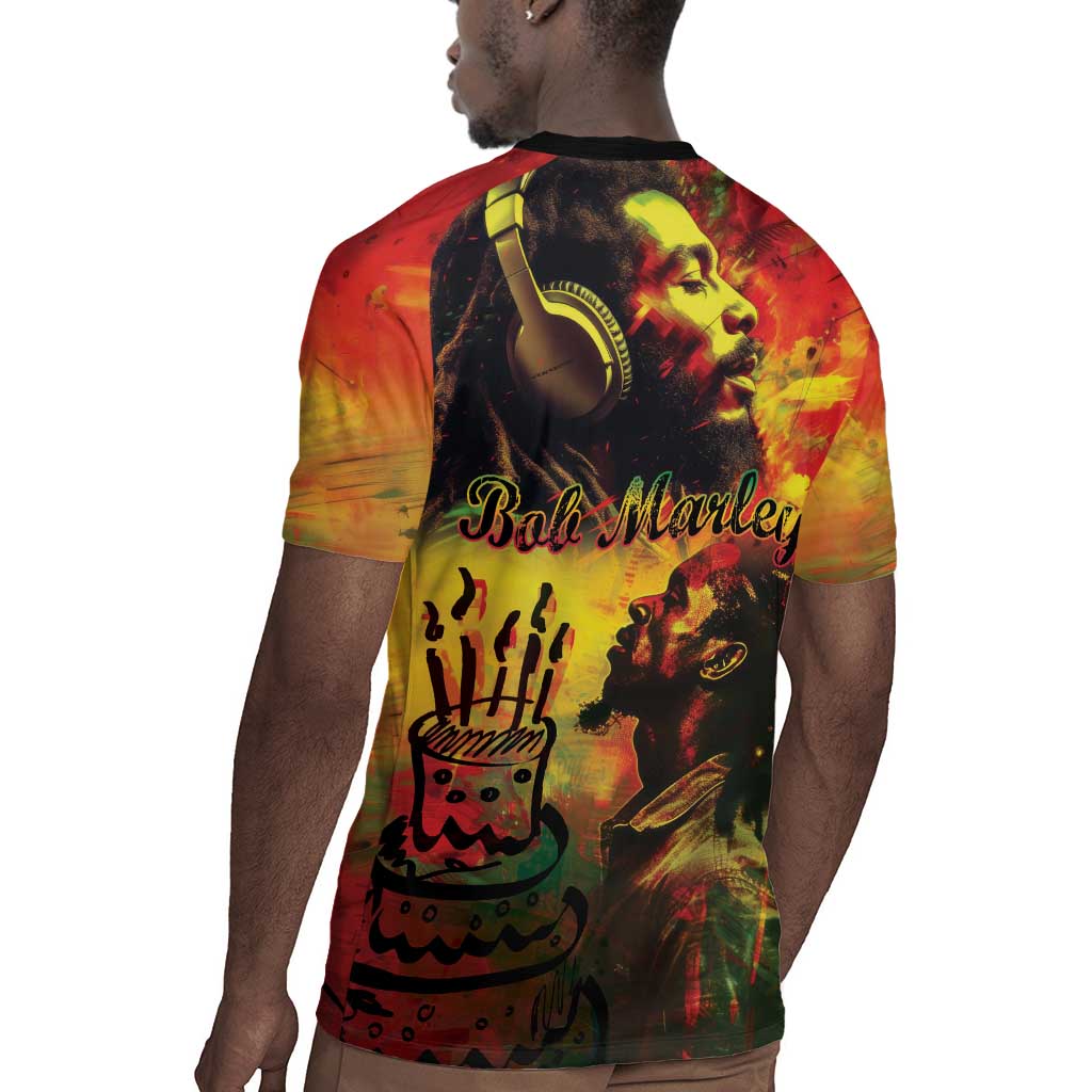 Happy Birthday King of Reggae Rugby Jersey