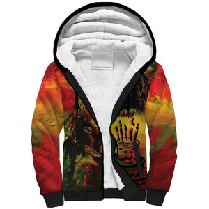 Happy Birthday King of Reggae Sherpa Hoodie