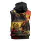 Happy Birthday King of Reggae Sleeveless Hoodie - African Pride