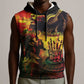 Happy Birthday King of Reggae Sleeveless Hoodie - African Pride