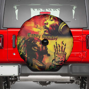 Happy Birthday King of Reggae Spare Tire Cover
