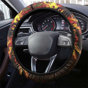Happy Birthday King of Reggae Steering Wheel Cover
