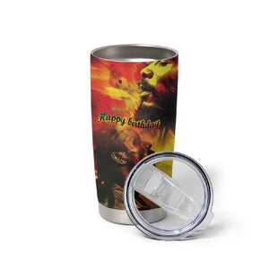 Happy Birthday King of Reggae Tumbler Cup