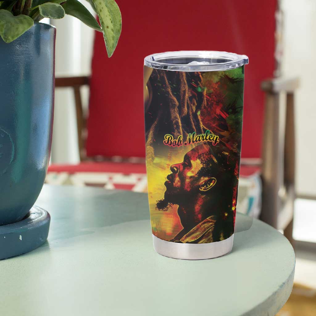 Happy Birthday King of Reggae Tumbler Cup