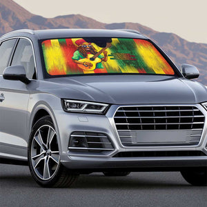 Honoring Reggae Legend Bob Birthday Auto Sun Shade