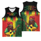 Honoring Reggae Legend Bob Birthday Basketball Jersey - African Pride