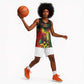 Honoring Reggae Legend Bob Birthday Basketball Jersey - African Pride