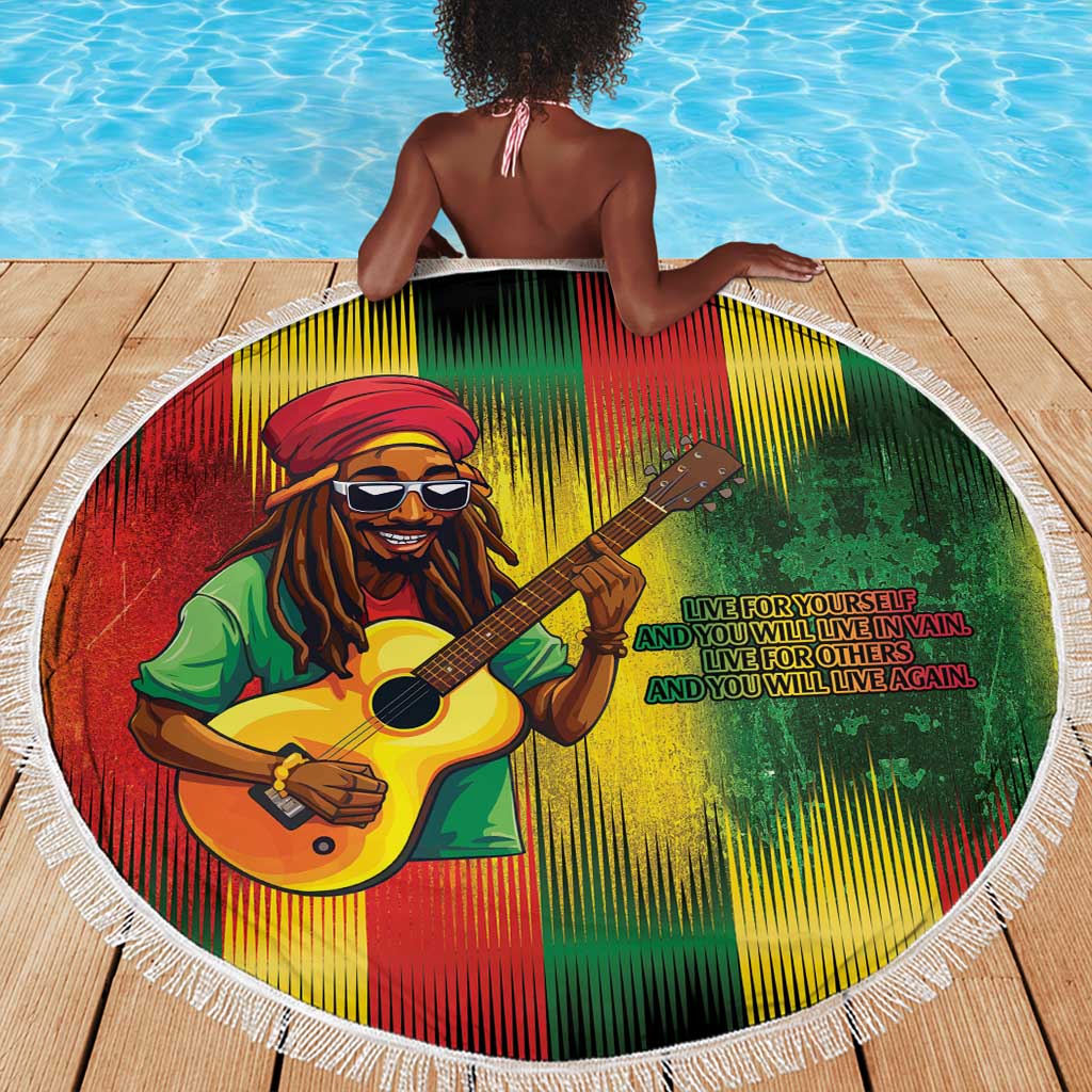 Honoring Reggae Legend Bob Birthday Beach Blanket