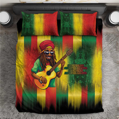 Honoring Reggae Legend Bob Birthday Bedding Set
