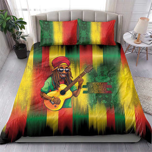 Honoring Reggae Legend Bob Birthday Bedding Set