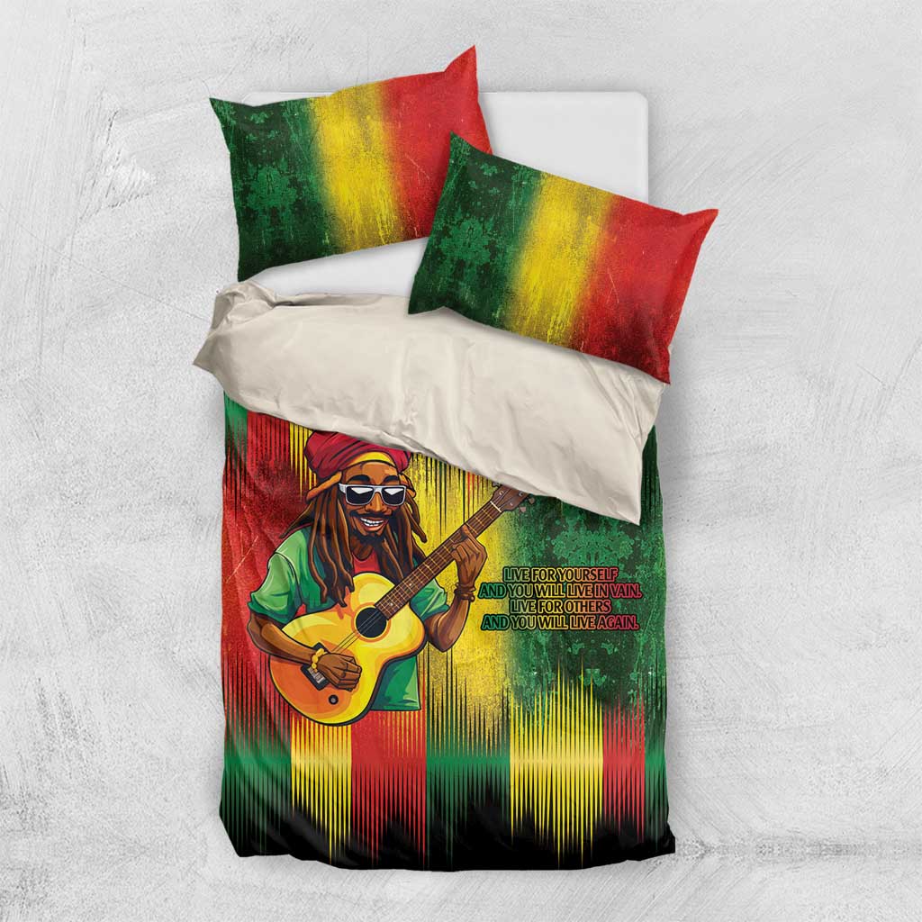 Honoring Reggae Legend Bob Birthday Bedding Set