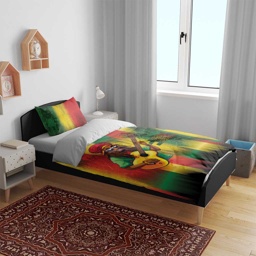 Honoring Reggae Legend Bob Birthday Bedding Set