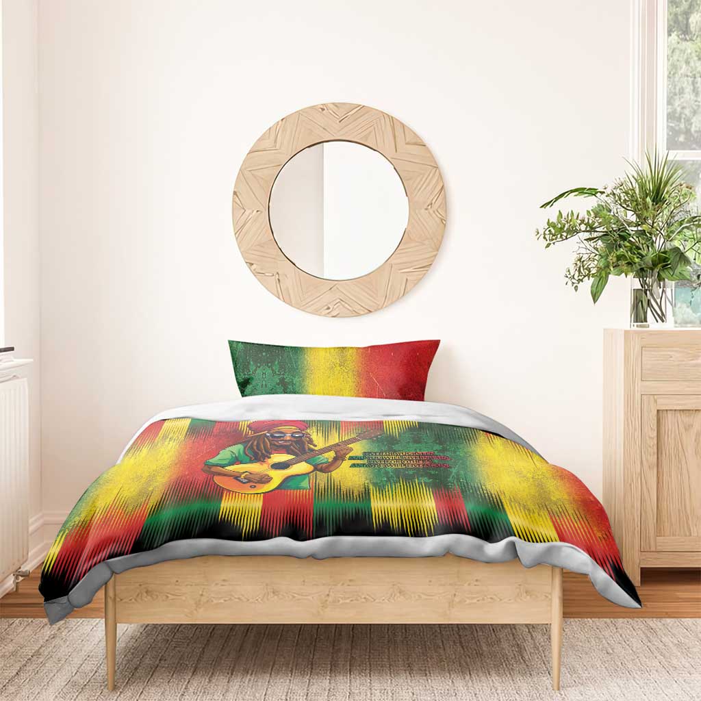 Honoring Reggae Legend Bob Birthday Bedding Set