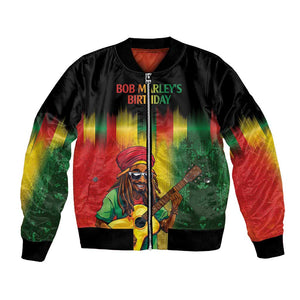 Honoring Reggae Legend Bob Birthday Bomber Jacket