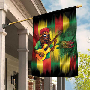 Honoring Reggae Legend Bob Birthday Garden Flag